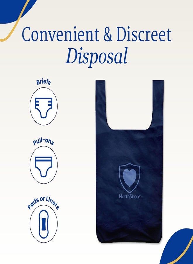 NorthShore DiscreetShield Disposal Bags, 75 Count (3/25s) - Image 4