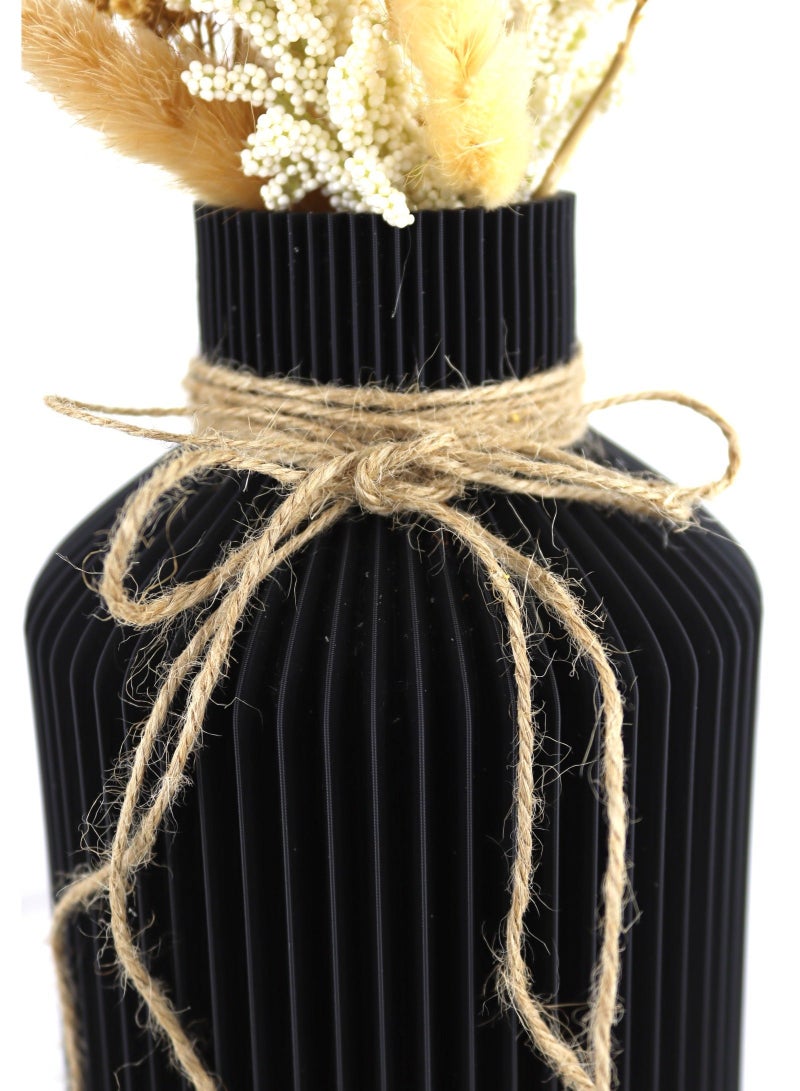 أخوة ثلاثي الأبعاد مزهرية الفخامة عدد 1 قطع متوفر بـ3 أحجام مختلفة للمنزل/المكتب - Image 4