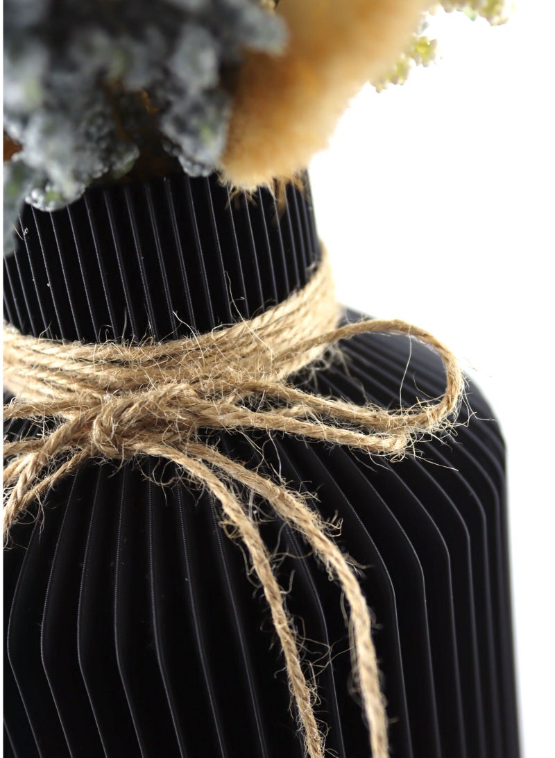 أخوة ثلاثي الأبعاد مزهرية الفخامة عدد 1 قطع متوفر بـ3 أحجام مختلفة للمنزل/المكتب - Image 3