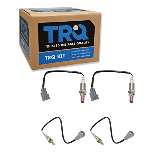 TRQ 4pc O2 02 Oxygen Sensor Set Upstream & Downstream Kit for Lexus Toyota - Image 1