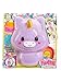 Fluffie Stuffiez Unicorn Large Collectible Feature Plush 11 Surprise Reveal Unboxing with Huggable ASMR Fidget DIY Fur Pulling Ultra Soft Fluff - Image 3