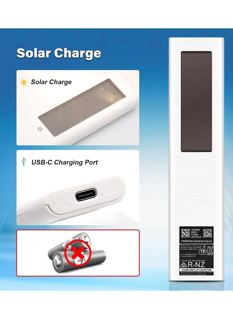 SmartGrist ريموت صوتي شمسي SmartGrist BN59-01391A لتلفزيونات سامسونج الذكية (2021-2022) - Image 5