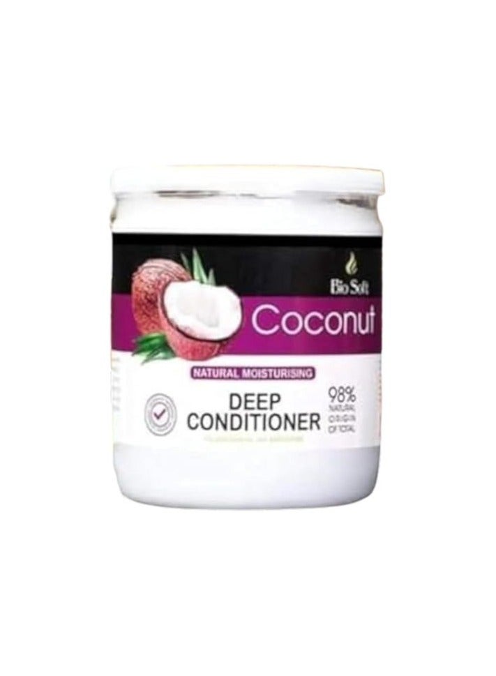 Bio Soft Hair Cream Bath with Coconut for Moisturizing & Nourishing Hair - Image 1