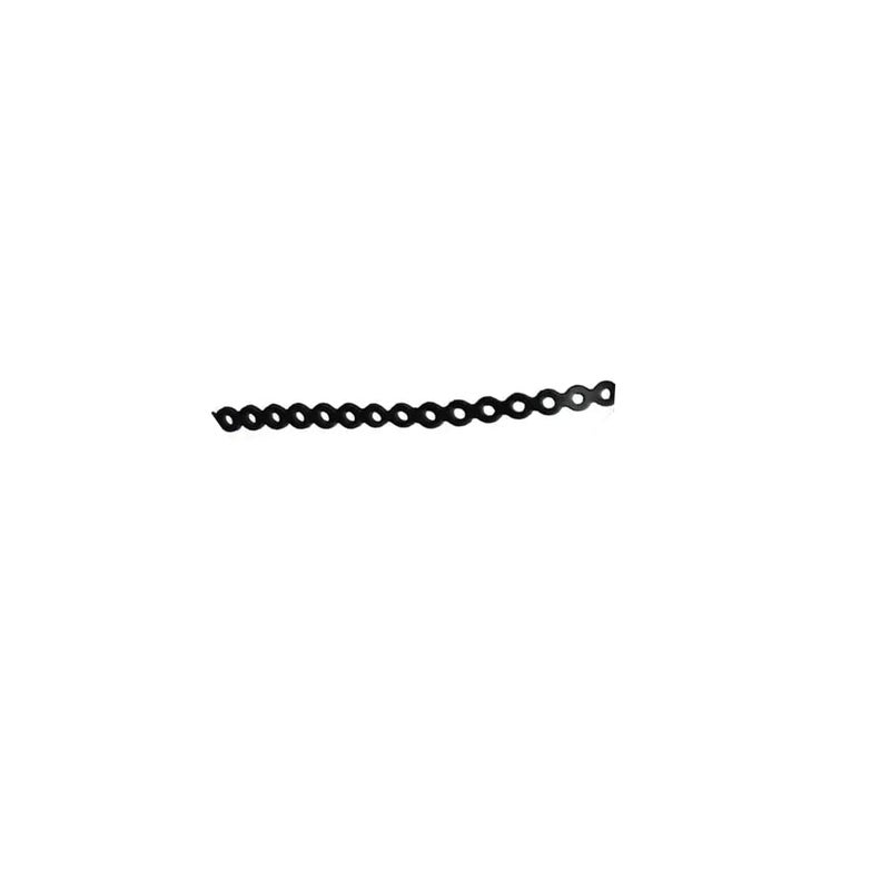 Dental Orthodontic Elastic Rubber Power Chain Braces Bands ShortLongClose for Teeth Braces long Black