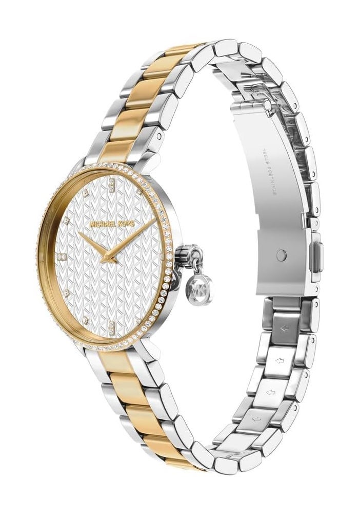 مايكل كورس Women Michael Kors Pyper Women's 32MM Two-Tone Stainless Steel Watch, MK7574 - Image 3