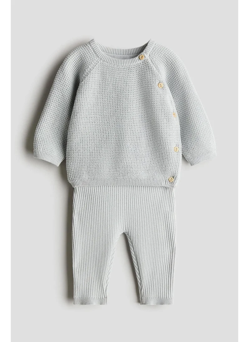 اتش اند ام 2-piece cotton set