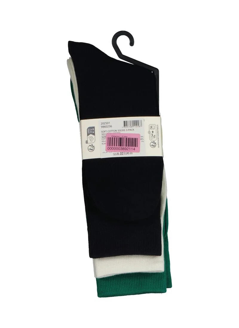 GANT Gant Soft Cotton Socks 3-Pack