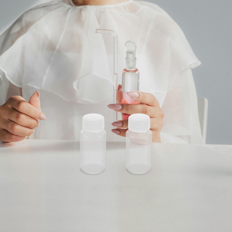 6pcs Chemical Reagent Bottles Small Sample Containers Sealing Liquid Storage Containers (60ml) - Image 2