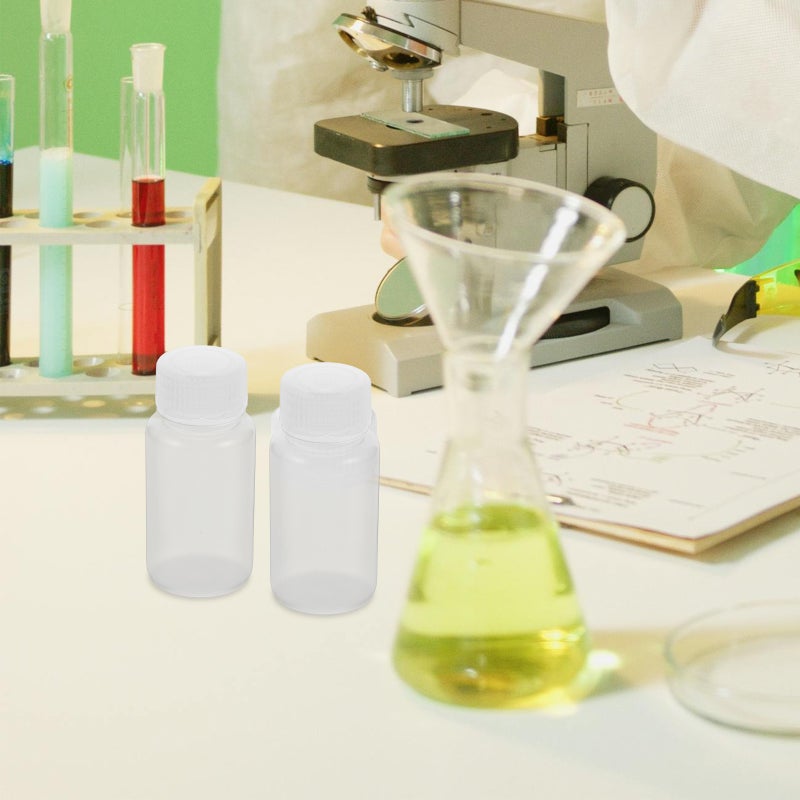 6pcs Chemical Reagent Bottles Small Sample Containers Sealing Liquid Storage Containers (60ml) - Image 4