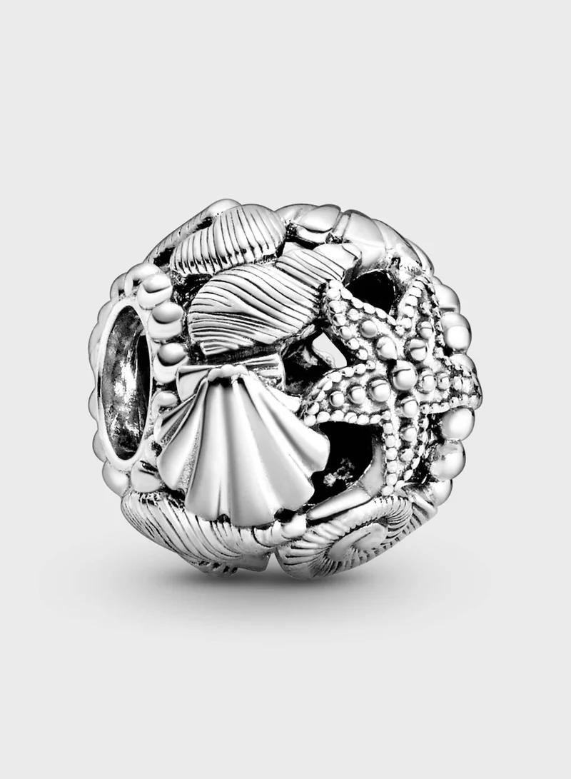 PANDORA Openwork Starfish, Shells & Hearts Charm