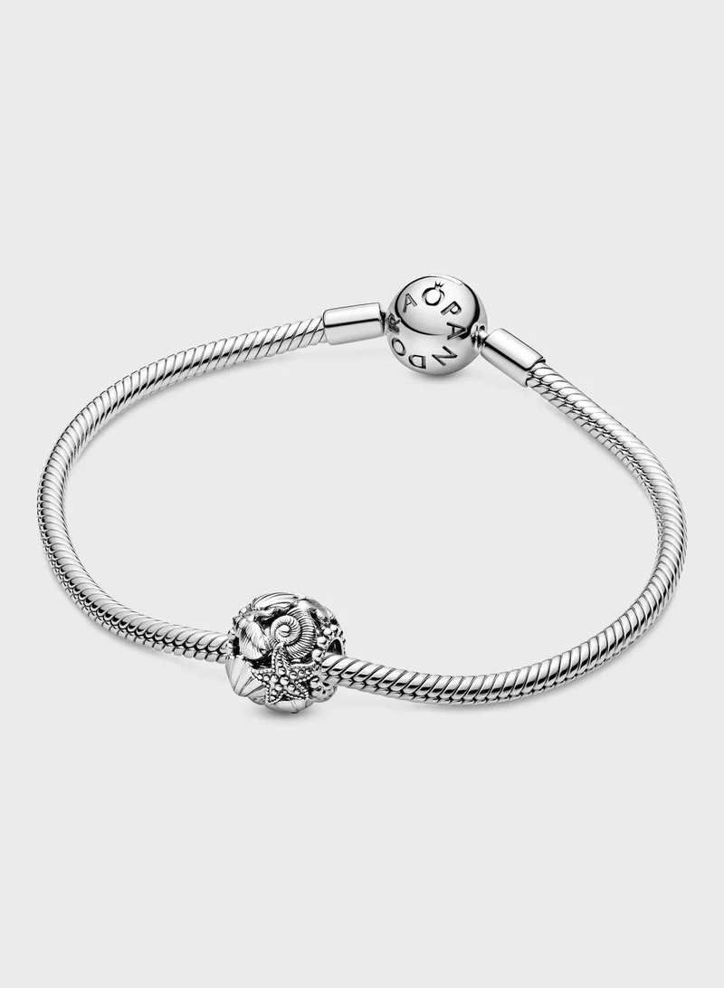 PANDORA Openwork Starfish, Shells & Hearts Charm