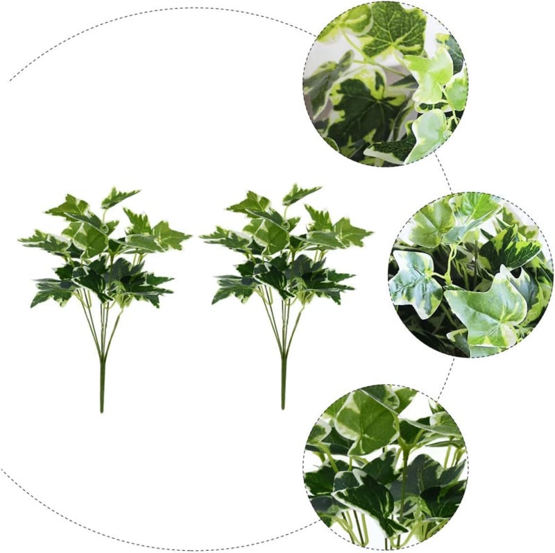 klarako 6 pcs Year Simulated Garland Decorative Decor Floral Filler Party Outdoor Artificial Indoor Bouquets Vase Decoration Arrangement Plant for Leaves Fake Tropical Greenery - Image 5