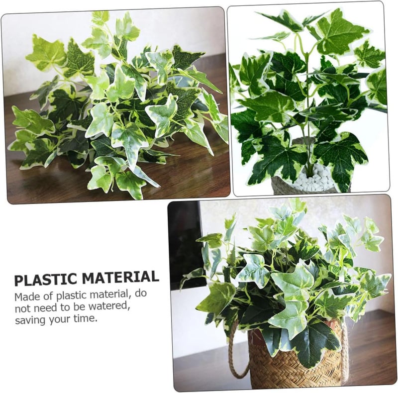 klarako 6 pcs Year Simulated Garland Decorative Decor Floral Filler Party Outdoor Artificial Indoor Bouquets Vase Decoration Arrangement Plant for Leaves Fake Tropical Greenery - Image 4