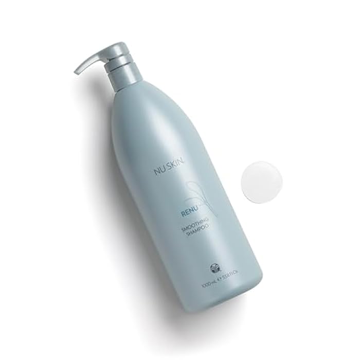 Nu Skin ReNu Smoothing Shampoo | 33.8 fl oz | Sulfate-Free & Paraben-Free Shampoo for Dry Hair | Color Safe, Frizz Control & Moisturizing Hair Care | Enriched with Panthenol for Hydration - Image 2