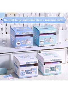 Preferential Convenience High Name Sticker Sticker Sticker Student Pull Value Mark Yan Chronicle Memo Sticker Special Sticker Label-Color:1 Box Each Style/4 Boxes In Total/3600 Stickers In Total