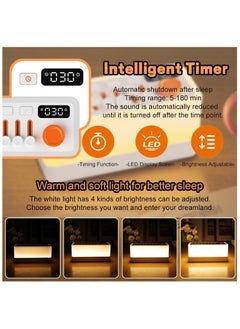General Sound Machine for Sleep White Noise Machine Bluetooth Speaker Gift for Meditation Learning Yoga Office  - Image 4