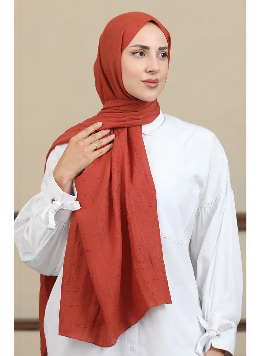 Sefa Merve Bamboo Krash Shawl 90173-10 Tile