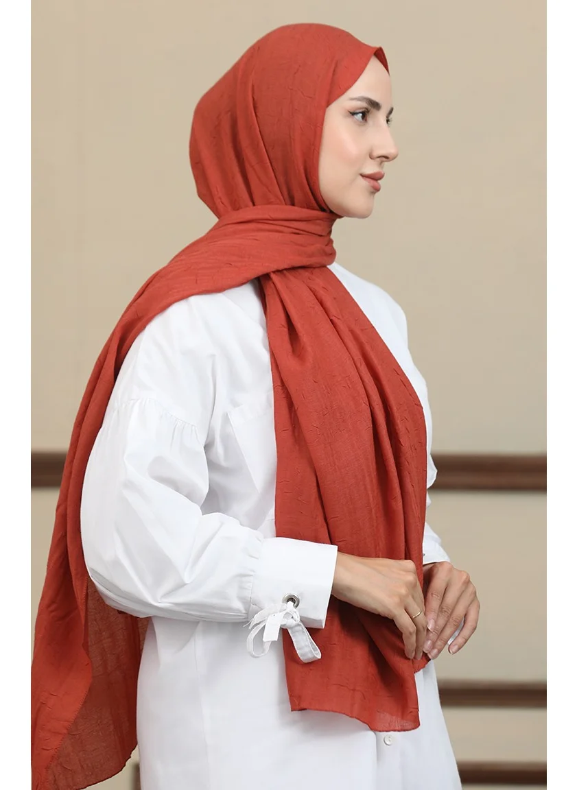 Sefa Merve Bamboo Krash Shawl 90173-10 Tile