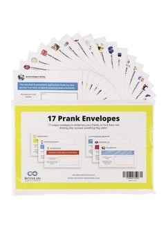 Better Me 17 Prank Envelopes Witty Pranks For Adults Funny Envelope For Birthday & Holiday Card. April Fools Day Practical Jokes By Mail Prank For Friends & Family Or Coworkers Gag Pranks For Adults  - Image 2