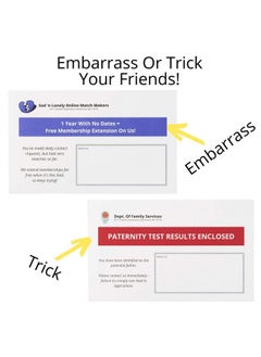 Better Me 17 Prank Envelopes Witty Pranks For Adults Funny Envelope For Birthday & Holiday Card. April Fools Day Practical Jokes By Mail Prank For Friends & Family Or Coworkers Gag Pranks For Adults  - Image 3