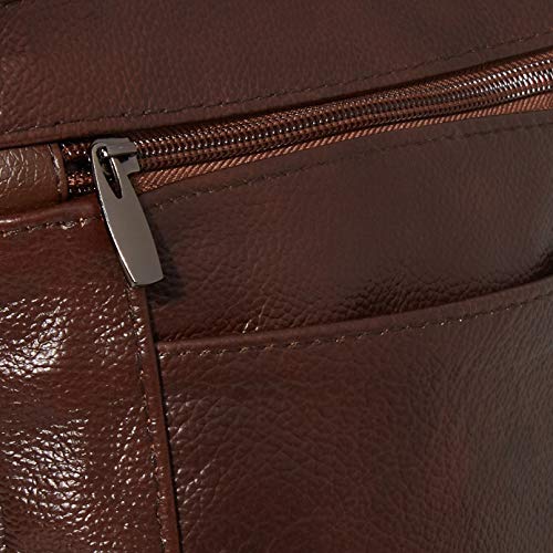 Krediz leather Crossbody Purses for Women, Multi Pocket Crossbody Purse with Adjustable Strap, Soft & Durable Leather Purse - Image 4
