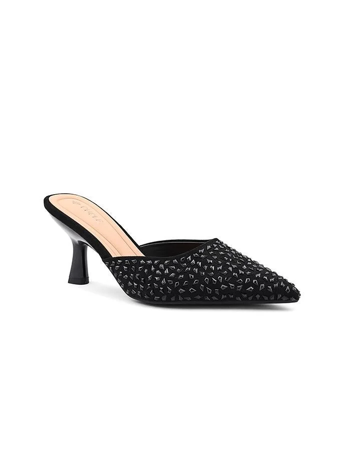 كابلي Cuple Cutout Detail Heeled Mules