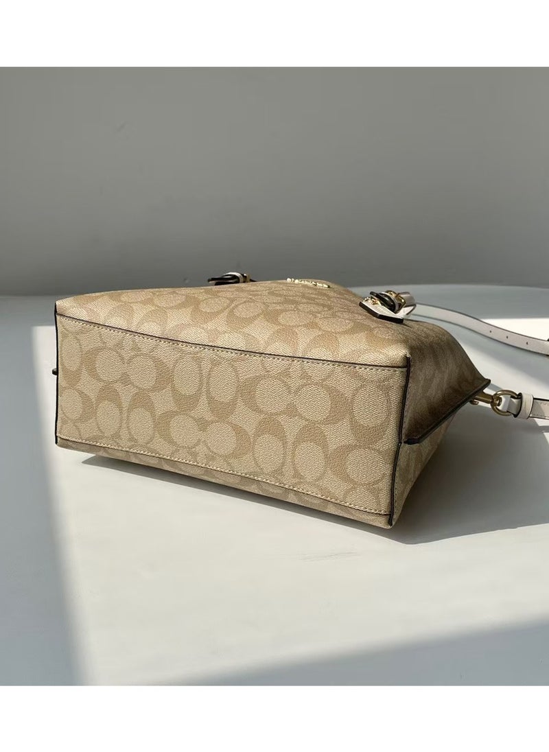 coachoutlet COACH Mollie25 Classic Vintage Shopping Bag Shoulder Slant Hanging Handbag for Women  - Image 5