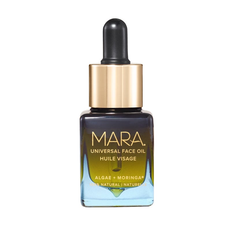 MARA - Universal Hydrating Face Oil for Anti-Aging + Glow with Algae + Moringa | Superfood Plant Oils Plump Skin, Boosts Firmness, For All Skin Types (0.5 oz | 15 ml; Travel Size) - Image 1