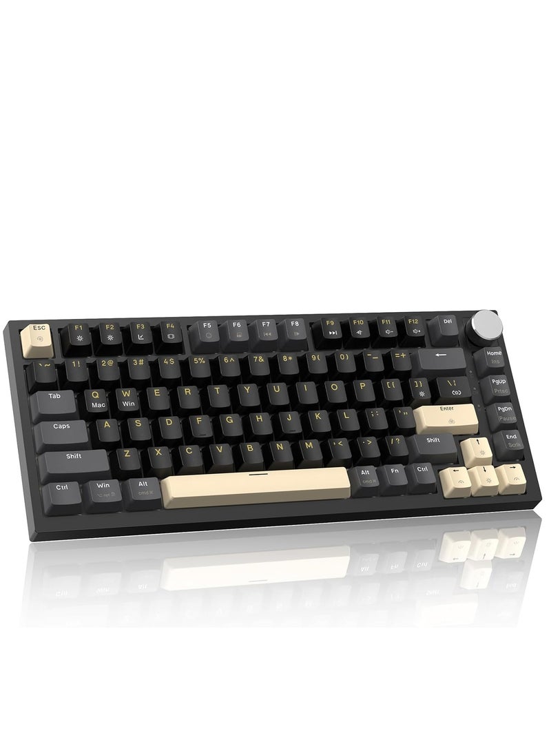 Attack Shark K85 Wired Mechanical Keyboard Hot Swappable Low Latency RGB Custom Esports Magnetic Axis Mechanical Keyboard  - Image 1