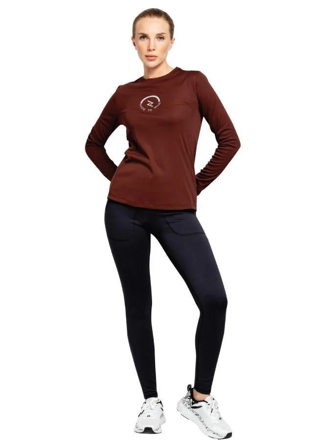 ZAECY Women's Full-Sleeve Top