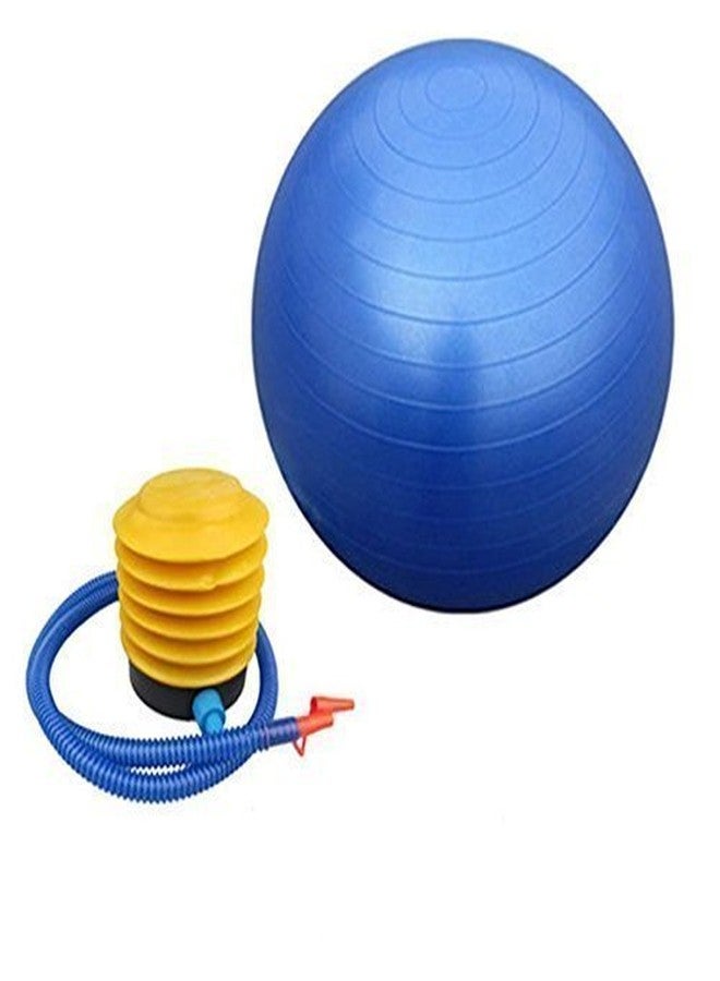 Lexazo Gym Ball Fitness Exercise Yoga Ball Gymnastic Ball Anti Burst and Slip Resistance with Foot Pump for Men and Women - Diameter 65cm - Image 4