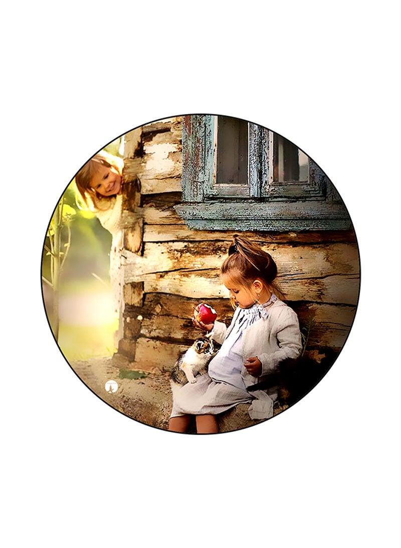 RKN A Girl Mouse Pad Multicolour