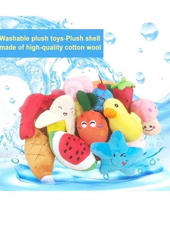 FengSVMA Dog Toys, Puppy Toys, Cute Doy Chew Toy for Medium and Small Dogs, Soft Plush Pet Toys with Squeakers (7 Pack) - Image 4