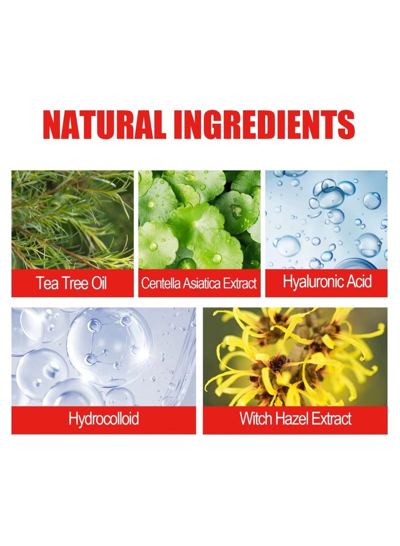 Jaysuing 200 Pcs Pimple Patches Hydrocolloid Non Drying Acne Patches for Face Colorful Moon Pimple Spot Sticker with Hyaluronic Acid Tea Tree Oil and Centella Oil Pimple Patches for Covering Blemishes and Zits - Image 4
