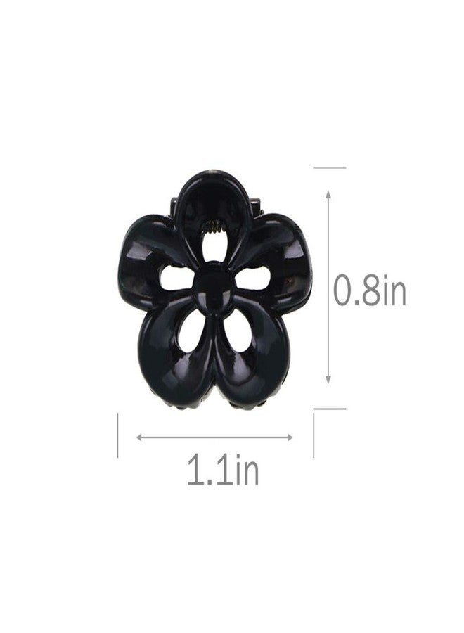 TOPYHL 12PCS Flower Shaped Small Hair Clips Claw Jaw Hair Clips Clamps Non-Slip Hair for Women Girls Hair Accessories - Image 3