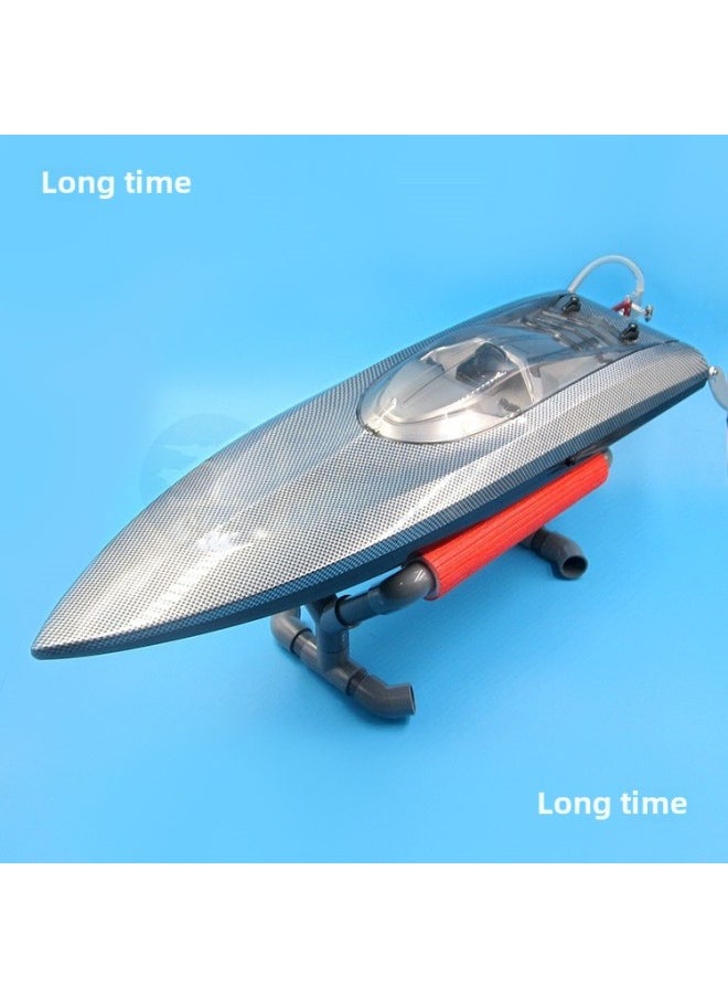 Generic - Ship Model Pvc Mo Boat Frame Boat Support Boat Model Display Rack Placement Rack Boat Pad Shock Absorption Anti-Slip-Color:Four-legged Stand (blue) - Image 1
