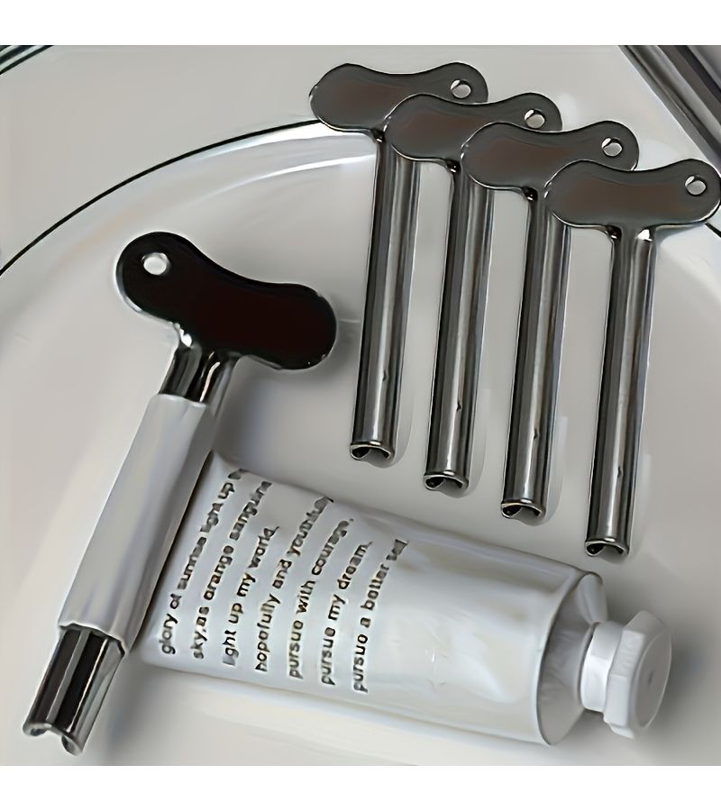 Stainless Steel Extra Large Tube Applicator 5x10mm Manual Knob Design Rustproof - Image 1