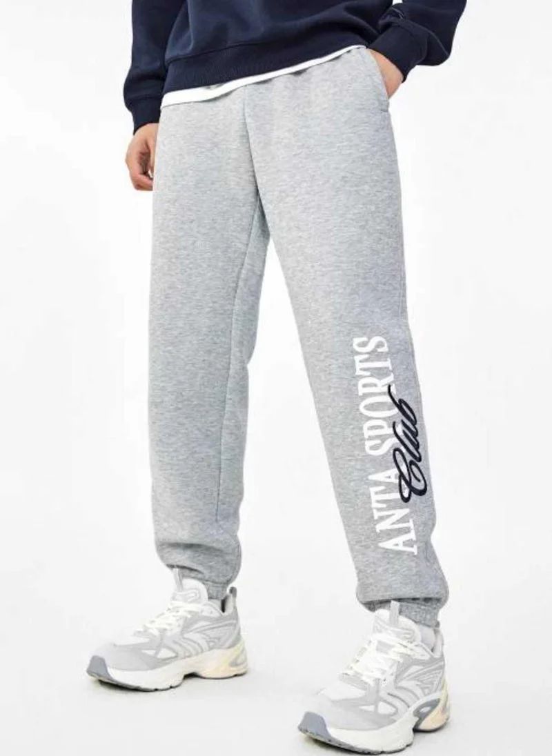 ANTA SPORTS CLUB Regular Fit lifestyle Knit Track Pants