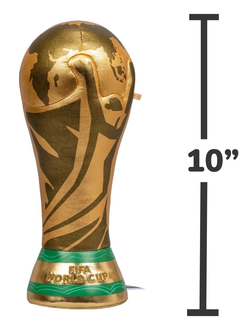 Squishmallows FIFA® World Cup 2026™ 10-Inch Plush Trophy – Official Soft Collectible Fan Toy - Image 5