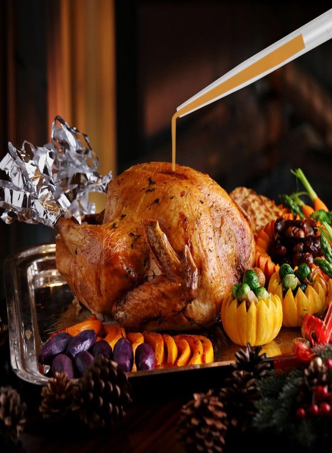 Harniruco Long Turkey Basters for Cooking with Measurements - Image 3
