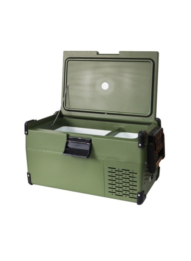 CoolFlow Portable Refrigerator for Camping and Travel, Car Refrigerator with dual charging for Car and Home S25 - Image 2