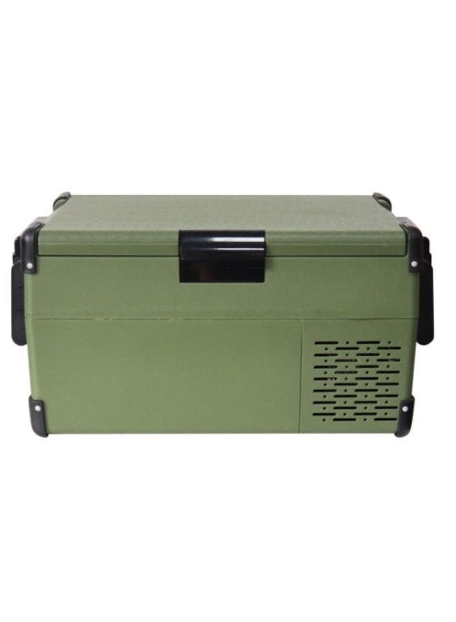 CoolFlow Portable Refrigerator for Camping and Travel, Car Refrigerator with dual charging for Car and Home S25 - Image 1