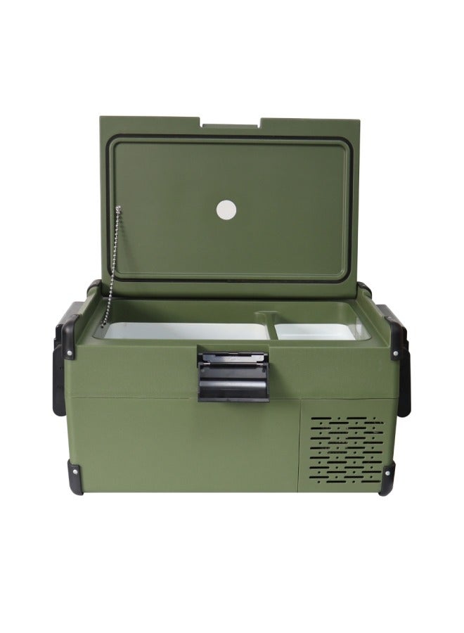 CoolFlow Portable Refrigerator for Camping and Travel, Car Refrigerator with dual charging for Car and Home S25 - Image 4