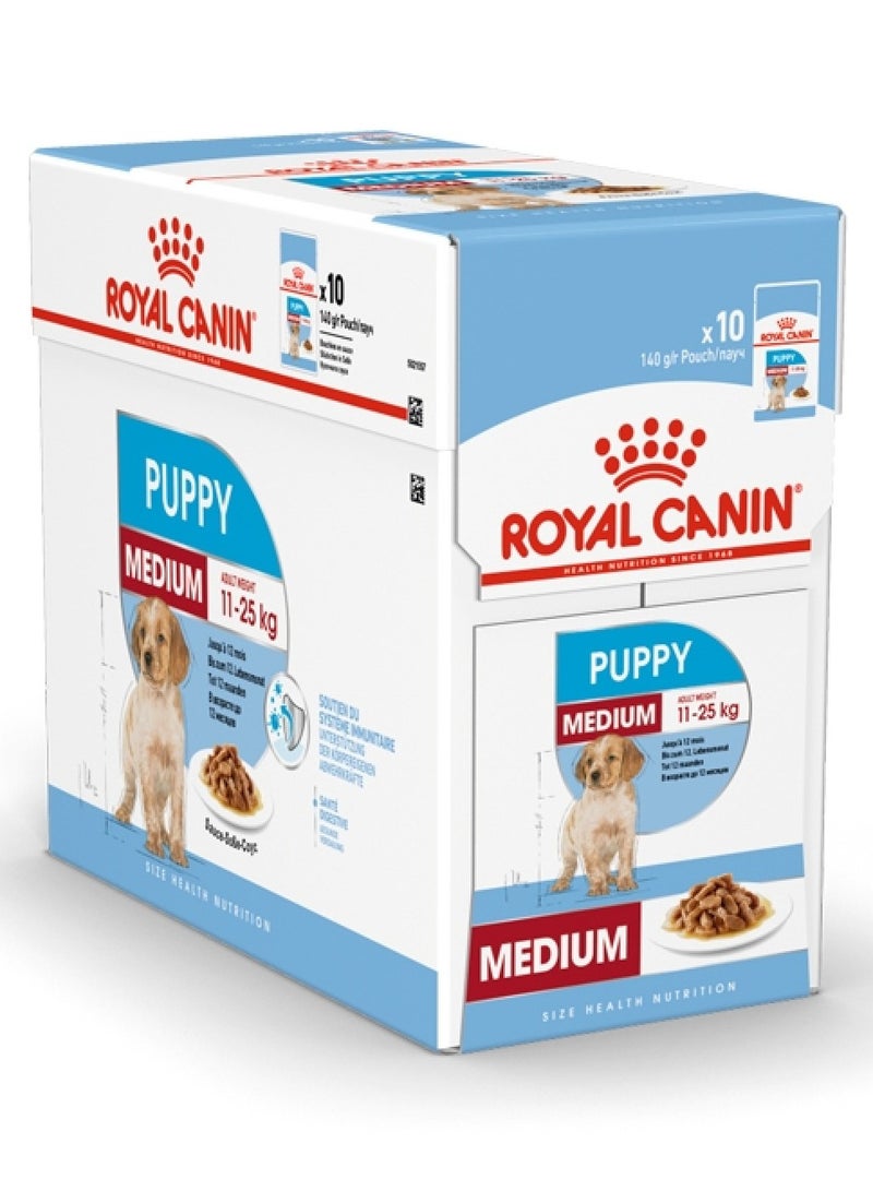 Royal canin Size Health Nutrition Medium Puppy (WET FOOD - Pouches) wet food