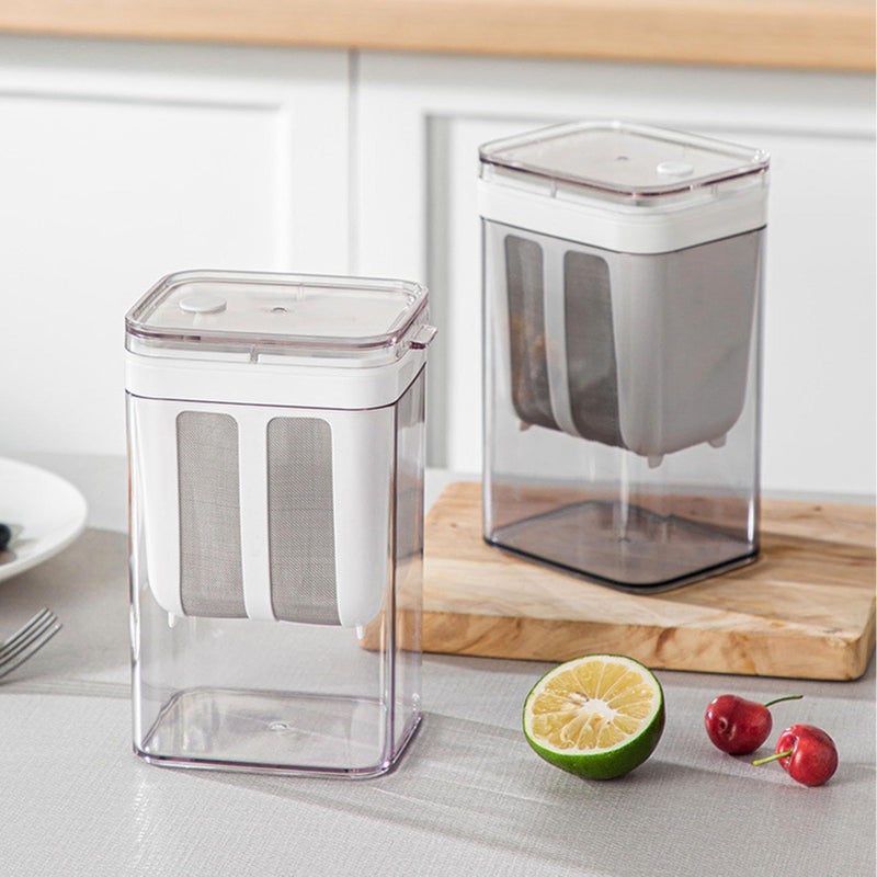 Extra Fine Mesh Yogurt Cheese Strainer Bag With Transparent Cover Multifunctional Filter - Image 5