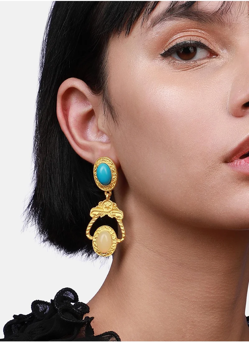 SOHI Elegant Statements Drop Earrings