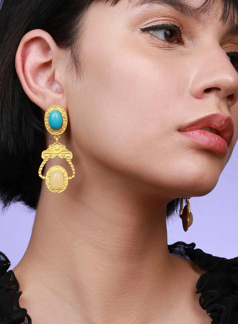 SOHI Elegant Statements Artificial Drop Earring Jewellery