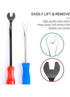 yongsheng 2PCS Upholstery and Construction Staple Remover with Tack Puller Tool, Nail Puller, Carpet Remover, for Removing All Kinds of Staples for Furniture  - Image 4