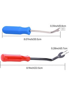 yongsheng 2PCS Upholstery and Construction Staple Remover with Tack Puller Tool, Nail Puller, Carpet Remover, for Removing All Kinds of Staples for Furniture  - Image 2