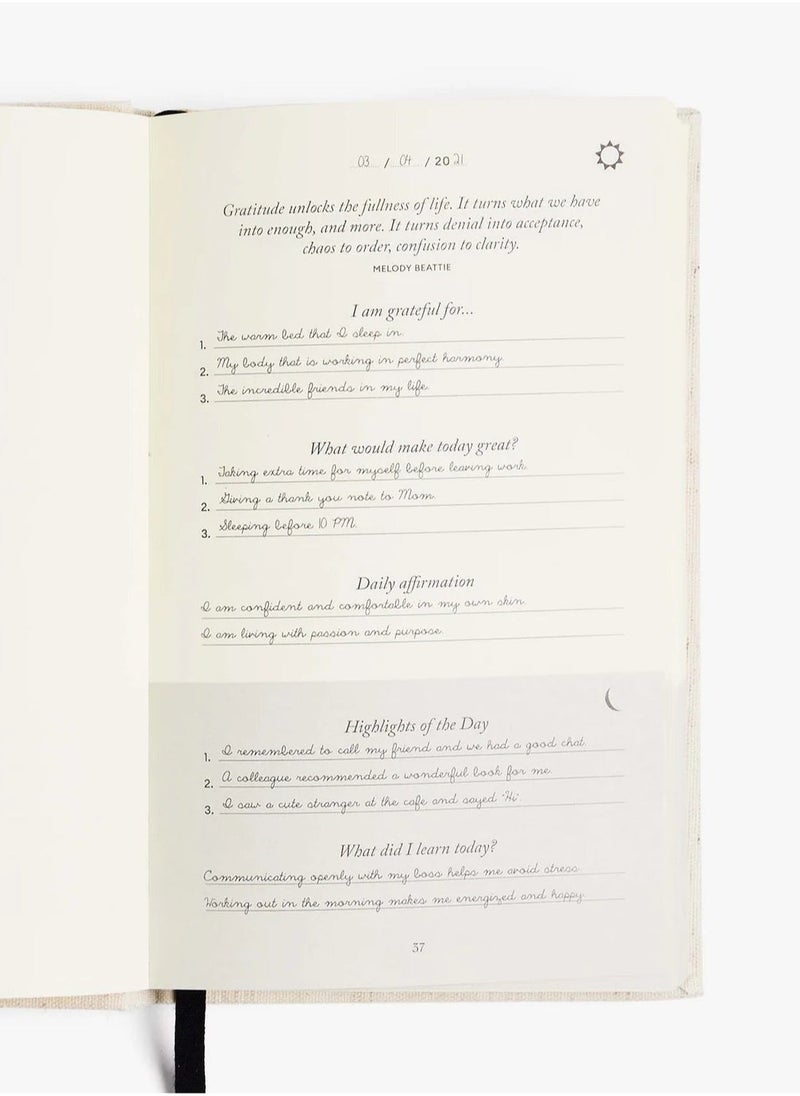 Intelligent Change Intelligent Change Five Minute Journal Ditsy Rose  - Image 5